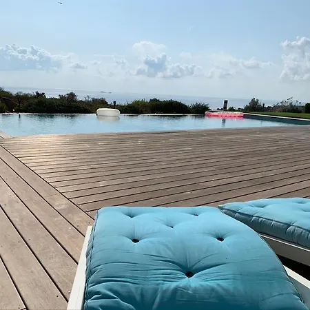 Santa Giulia 240m2 Classee 5 Etoiles Vue 180 Degres فيلة