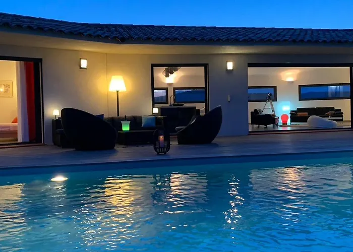 Vila Santa Giulia 240m2 Classee 5 Etoiles Vue 180 Degres Porto-Vecchio (Corsica)