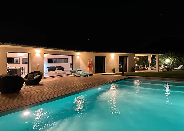 Santa Giulia 240m2 Classee 5 Etoiles Vue 180 Degres Vila *